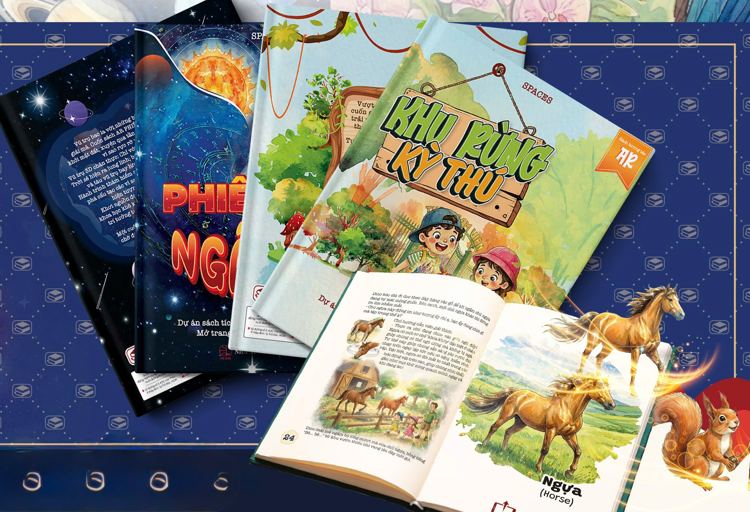 Sắp ra mắt bộ sách AR khiến trẻ khó rời mắt vì có thể tương tác trực tiếp