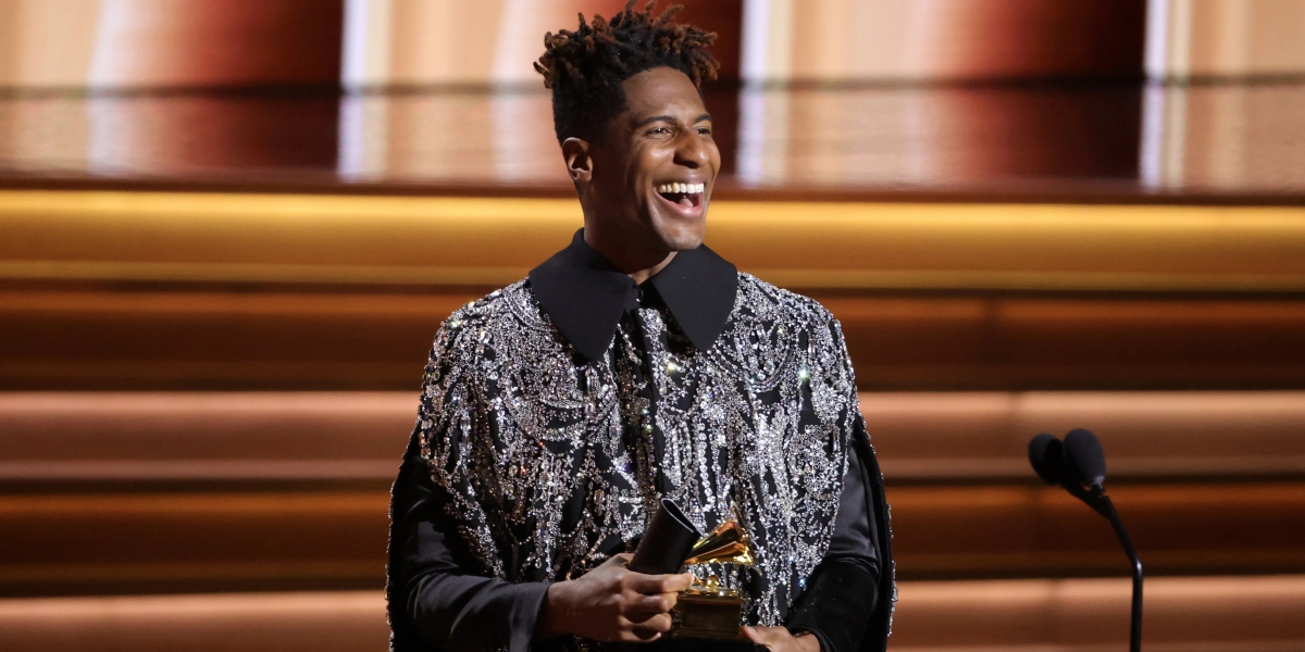 Jon Batiste thắng "AlbuTm của năm" với "We are". Ảnh: interne